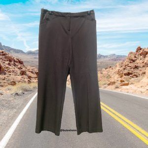 Lane Bryant Houston Trouser Pants Wide Leg Pockets